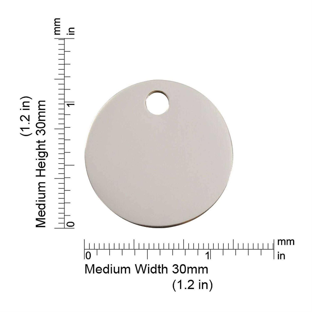 Circle Pet ID Dog Tag F899
