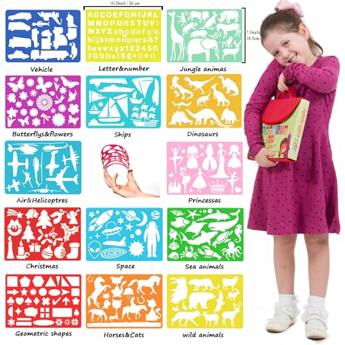 Drawing Stencils Set 55 Piece M74681