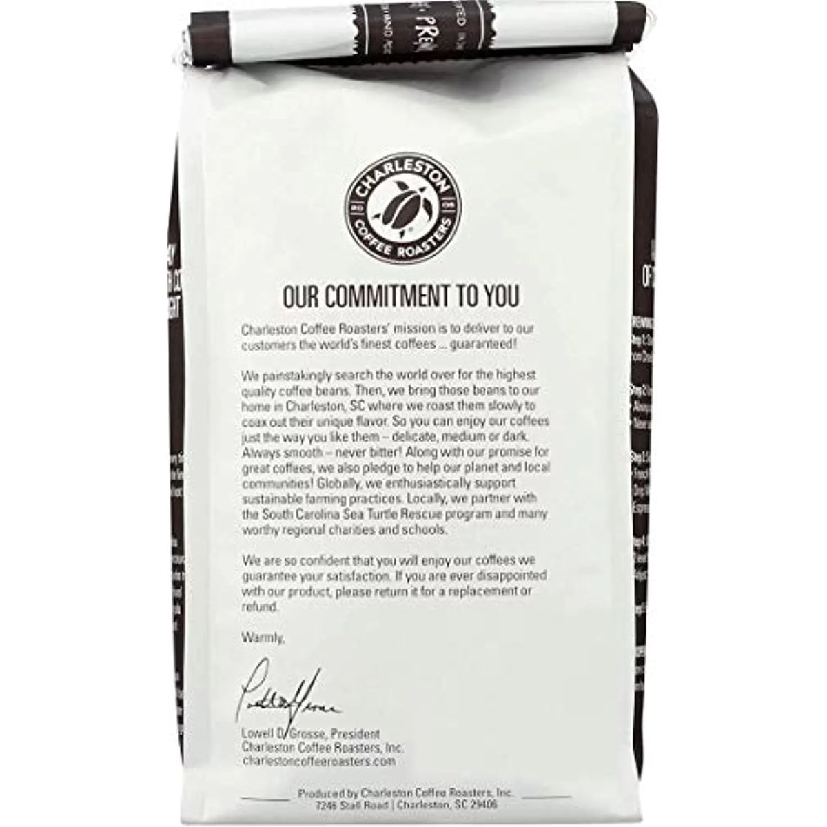 Organic Whole Bean Coffee 12 oz L503