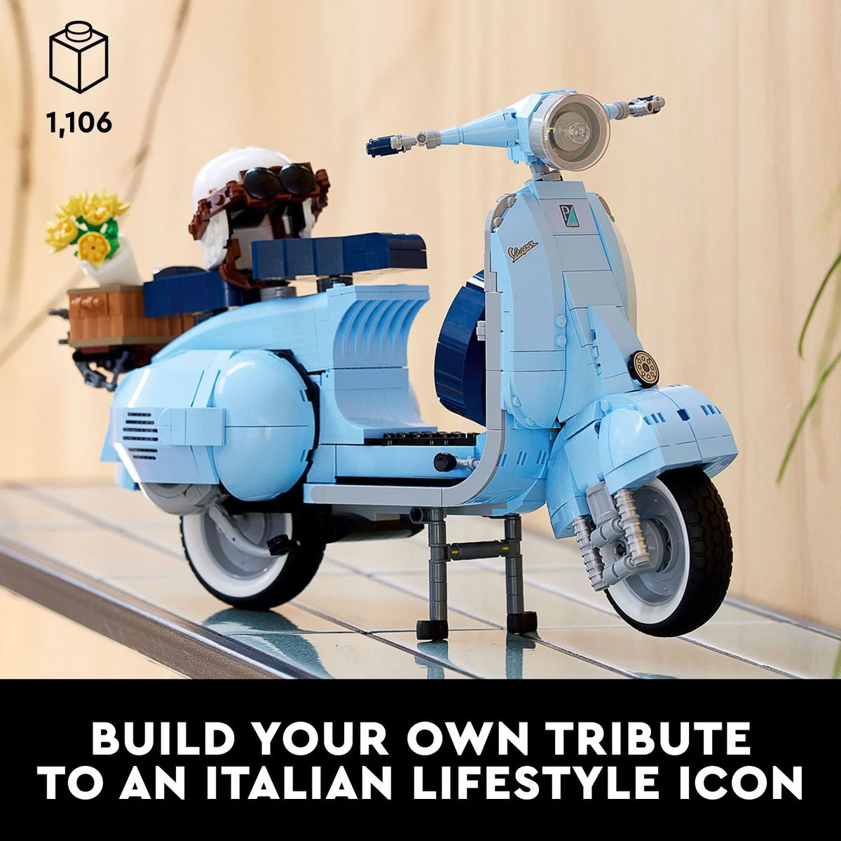 Vespa 125 Scooter Model Building Kit S452336